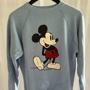 Vintage 1980s Disney Mickey Mouse Sweatshirt - Large